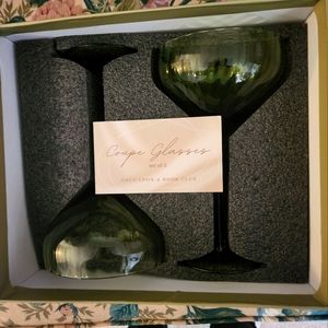 Coupe Glasses (individual or set of 2)